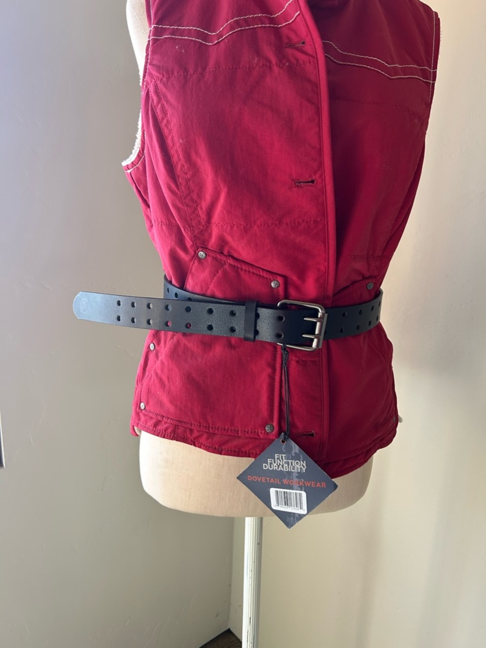 Dovetail Double Pronged Work Belt